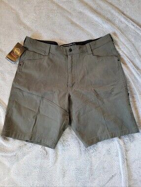 Wrangler Mens Size 40 All Terrain Gear Workwear Reinforced Utility Gray Shorts